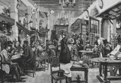 Paris, France. Cabaret called ‘L'Auberge des Adrets’. It replicated the appearance of an old inn.