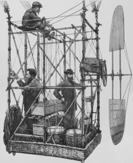 Gaston Tissandier (1843-1899). French aeronaut and science communicator. Albert-Charles Tissandier