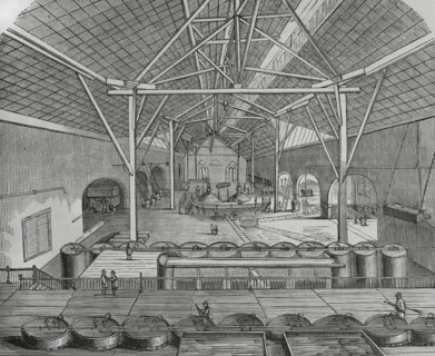 Cuba. Bolondron, province of Matanzas. Engenho (sugar cane mill) ""Armonia"" (1848). Industry