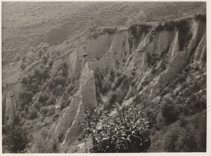 Earth pyramides. Cislano, Italy,