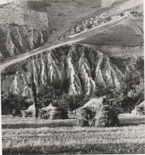 Badlands. Fermo, Italy,
