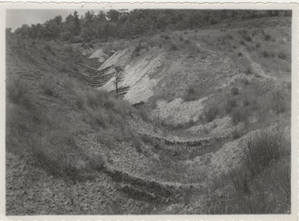 Reclamation land in Valle Paglia, Italy.