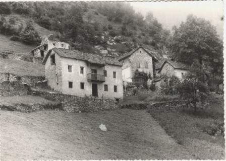 Depopulation in Mountain Areas abandoned buildings. Belluno, Italy,