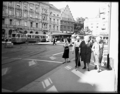 Zurich Paradeplatz 1954.