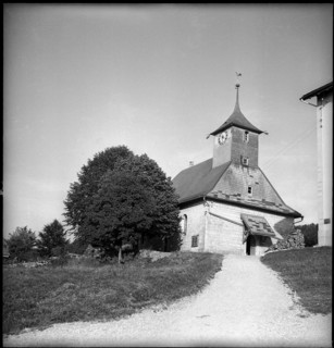 Church in Neuchatel Jura 1952.
