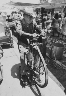 Street scene in Mexico-City, 1986.