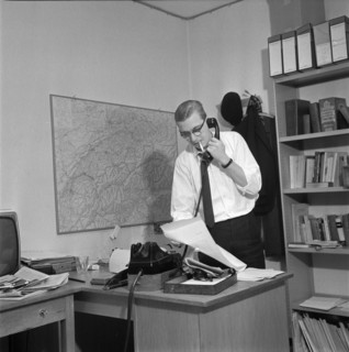 UPI office, 1963.
