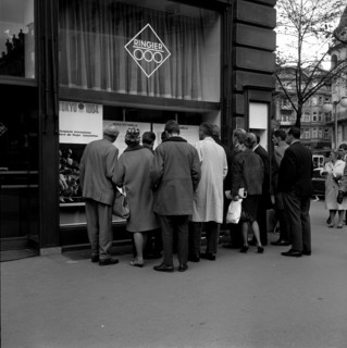 Shop window Ringier publisher: Olympic Summer Games Tokyo, 1964.