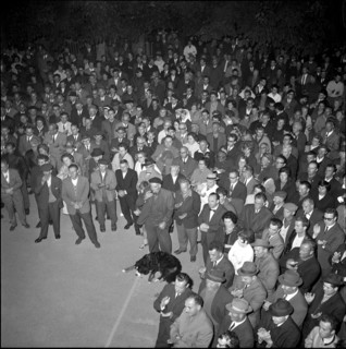 Protest against refinery Cressier; 1966.