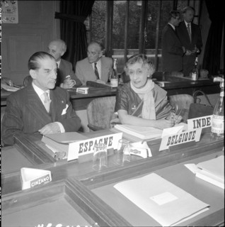 76th meeting of the ICRC executive committee, 1957.