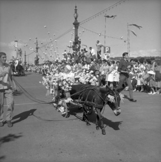 Parade at the Fetes de Geneve, 1959.