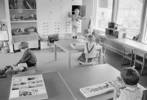 Kindergarten for orphans, Humlikon 1964.