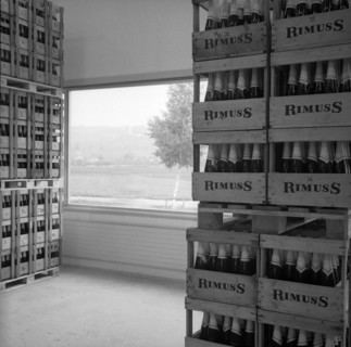 New wine cellars of Rahm company in the Klettgau, 1964.