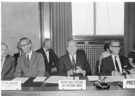 Sithu U Thant, UNO Geneva, 1968.
