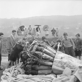 After WW 2: recovery of a french Vampire, Full 1957.