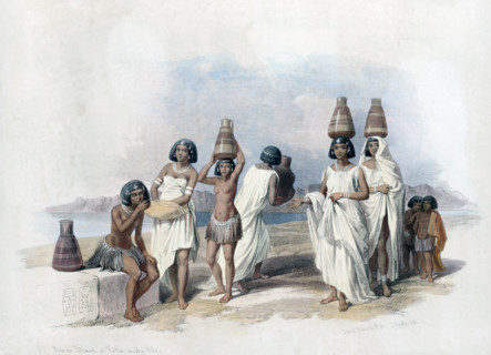 Nubian women at Kortie on the Nile