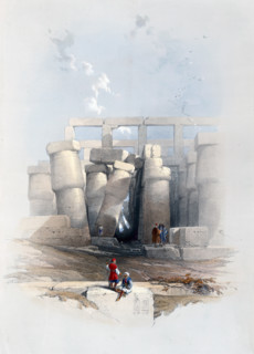 Part of the Columned Hall in Karnak