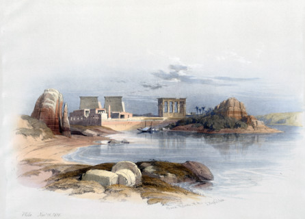 Philae Island in the Nile