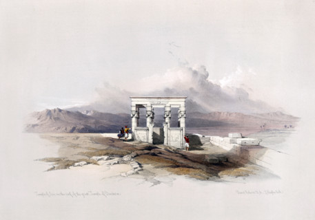 Temple of Isis on the roof of the Great Temple of Dendera