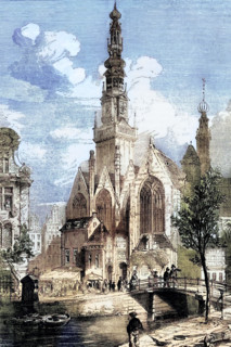The Oude Kerk is Amsterdam's oldest building and oldest parish church. It was consecrated in 1306