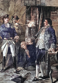 Lord Edward Fitzgerald. an Irish aristocrat and revolutionary. died of injuries sustained while