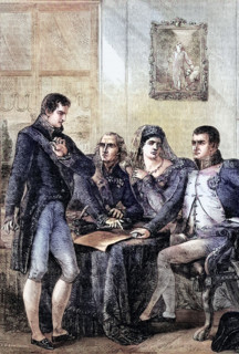 Ferdinand VII of Spain abdicated his crown to Emperor Napoleon on May 6. 1808. Napoleon