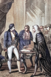 The installation of the Prince of Wales (later George IV) as Prince Regent after his father's