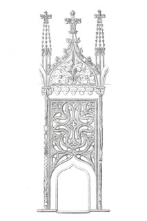 Choir stall in Altenburg Abbey.