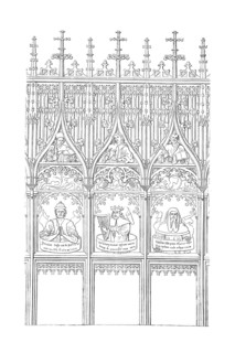 Choir stalls by Jorg Syrlin the Elder.
