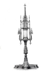 Relic monstrance from Klosterneuburg Abbey.