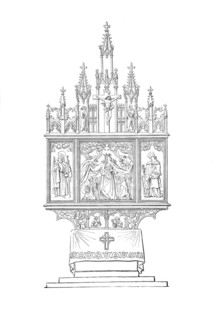 Altar from the Augustinian Church in Nuremberg.