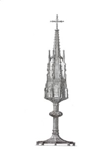 Gothic ciborium from Ober-Millingen near Rees on the Lower Rhine.