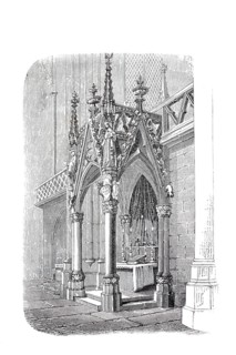 The altar of St. Peter's Cathedral in Regensburg.