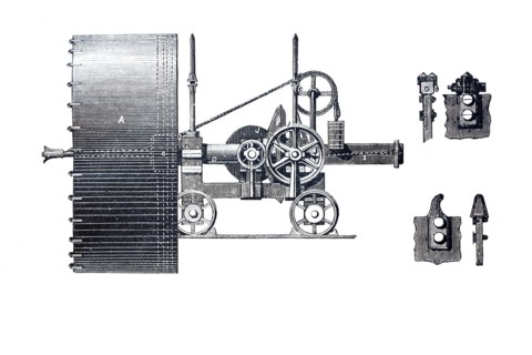 Tunnel boring machine.
