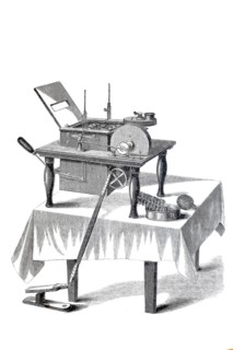 Washing machine and knife cleaners.