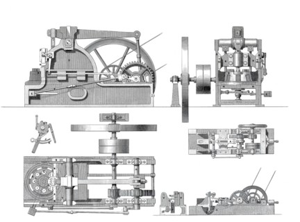Riveting machine by D. and J. Tannahill.