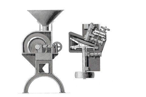 Hulling machine by R. Patterson.