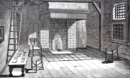 The room of Peter the Great in Zaandam.