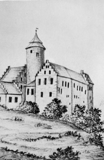 Lisberg Castle in the Middle Ages.