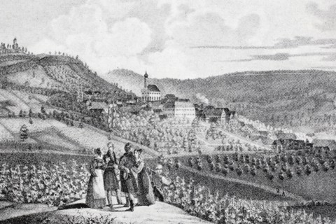 Castell Castle in the Middle Ages.