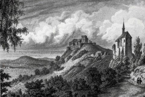 Giechburg Castle and the Gugel Church.