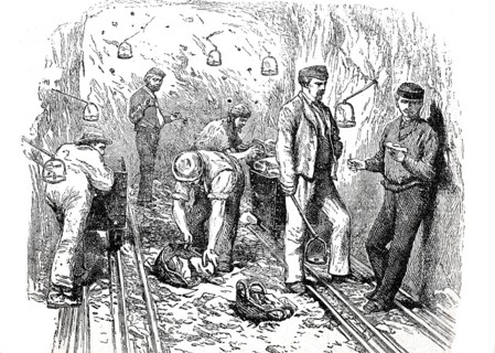 Tunnel construction.