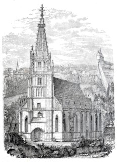 The Protestant Frauenkirche in Esslingen am Neckar.