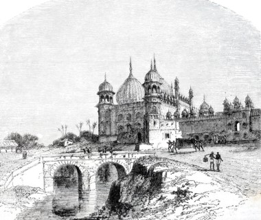 Imperial Palace in Agra.