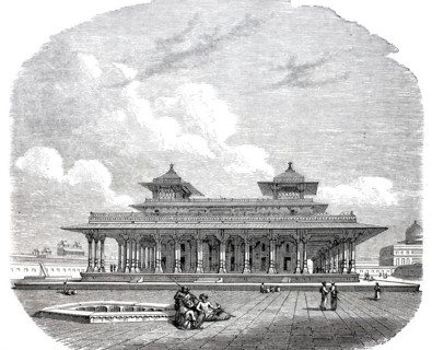 A part of the palace in Fort Allahabad.
