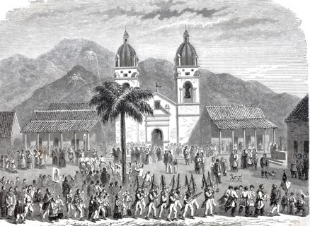 The Feast of the Sennora del Rosario at Andacollo.