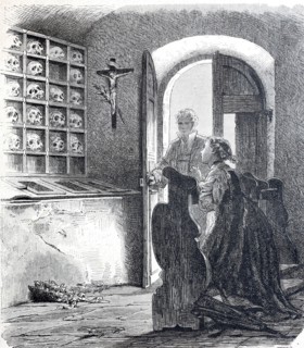 The ossuary in the parish church of St. Martin in Buochs.