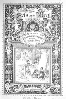 Title page of the newspaper Vom Fels zum Meer.