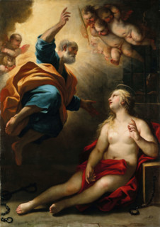Saint Peter healing Saint Agatha