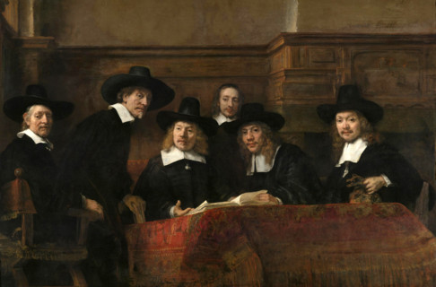 The members of the Amsterdam clothmakers' guild